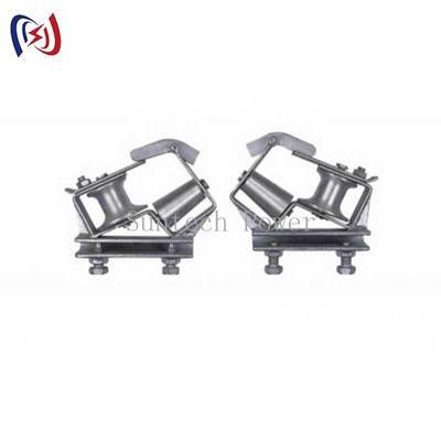 Blocco di tesatura conduttore durevole con raggio di curvatura R570 e dimensione puleggia personalizzata per un anno di durata