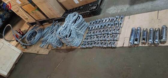 Giunti per calze a rete flessibili ad alta resistenza con resistenza alle vibrazioni per applicazioni su cavi elettrici