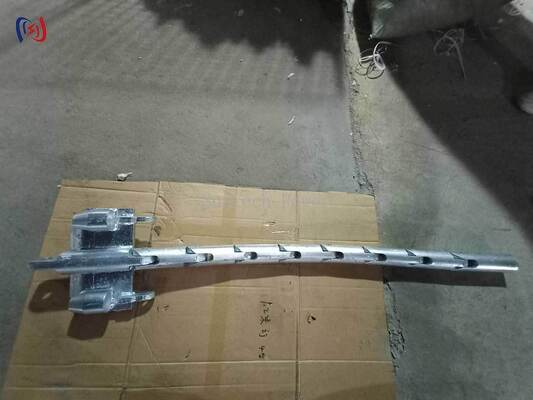 Tavola di testa pesante per due conduttori a fascia con carico nominale da 80 a 180KN e larghezza di fascia da 75 a 125 mm per linee di trasmissione ad alta tensione