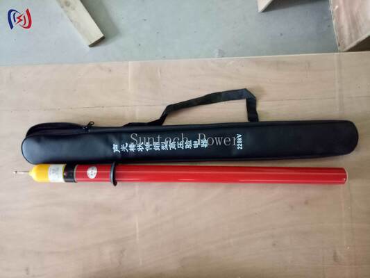 Elettroscopio ad alta tensione per test su linea viva con tensione nominale 10-500KV e funzionamento senza contatto per chiara indicazione di tensione