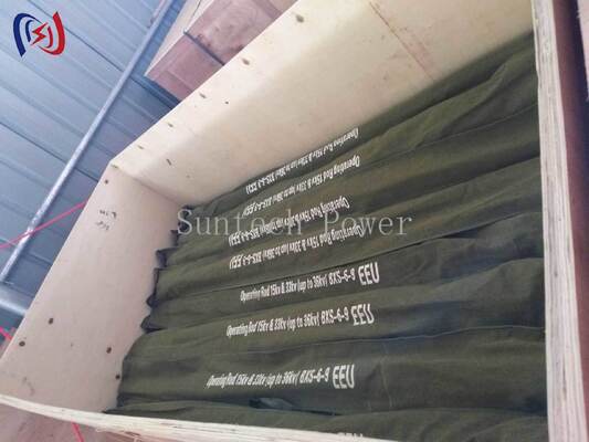 Asta di manovra professionale con tensione nominale 10-500KV, lunghezza totale 3-8M e numero di sezioni 3-4 per un funzionamento sicuro