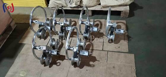 Dispositivo portatile di misura della lunghezza del conduttore per uso sul campo con diametro massimo del cavo di 50 mm