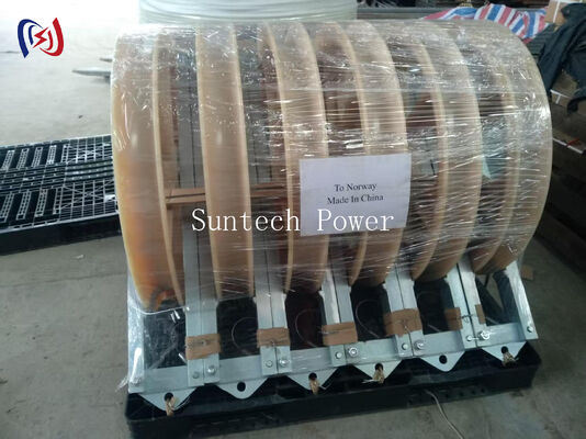 Blocco di stringa di alta capacità della serie 916 con fascia di nylon MC per l'installazione di conduttori di linee di trasmissione da 50 a 150KN