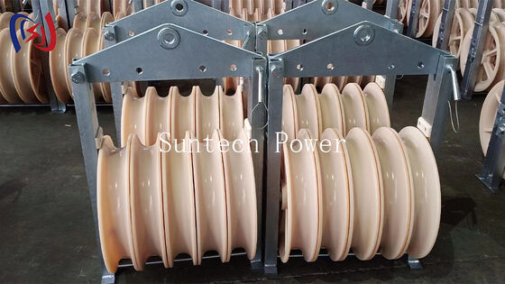 Blocco di stringa della serie 1040 per la trazione ad alta tensione di conduttori di trasmissione di grande diametro