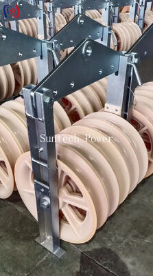 Blocco di stringa della serie 1040 per la trazione ad alta tensione di conduttori di trasmissione di grande diametro