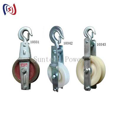 Blocco di stringa di filo di messa a terra resistente alla corrosione per l'installazione sicura di OPGW con progettazione a basso attrito