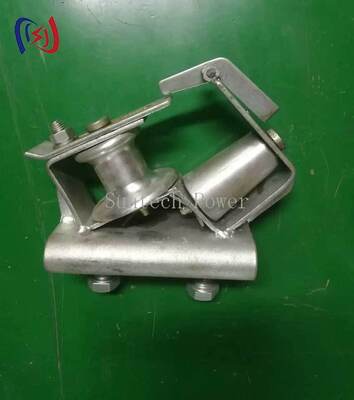 Blocco di posa per curve a 90 gradi del conduttore con carico nominale di 5KN per la costruzione di linee elettriche urbane