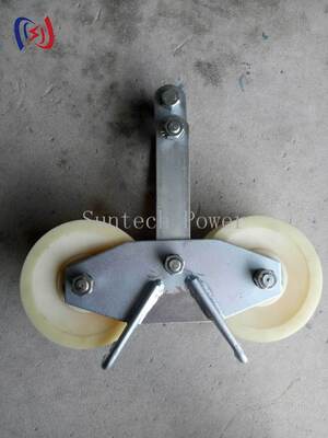 Heavy Duty High Capacity Tandem Sheave Stringing Block with 25KN Rated Load for Transmission Lines