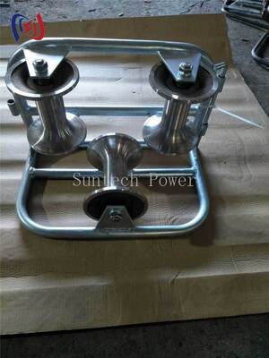 Tri-Sheave per la protezione da 90 gradi con carico nominale di 10KN e design resistente alla corrosione