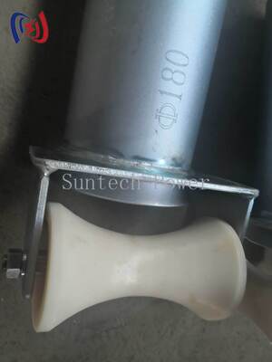 Rulli di protezione dell'ingresso del cavo della serie D con diametro del tubo da 80 a 200 mm per il tiraggio del cavo resistente alla corrosione e a basso attrito