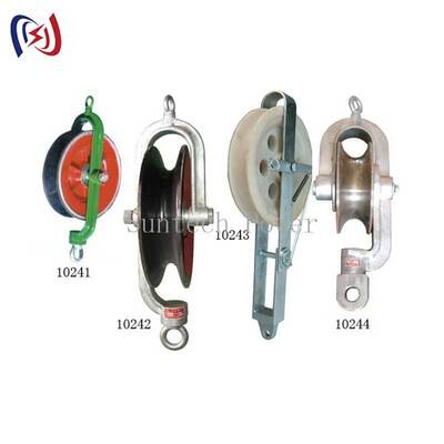 Blocco di filo di presa professionale con carico nominale da 10 a 40KN e fascia di alluminio per l'ancoraggio sicuro sulle linee di trasmissione