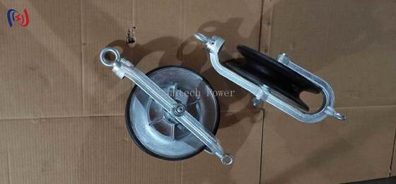 Blocco di filo di presa professionale con carico nominale da 10 a 40KN e fascia di alluminio per l'ancoraggio sicuro sulle linee di trasmissione