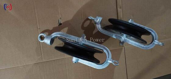 Blocco di filo di presa professionale con carico nominale da 10 a 40KN e fascia di alluminio per l'ancoraggio sicuro sulle linee di trasmissione