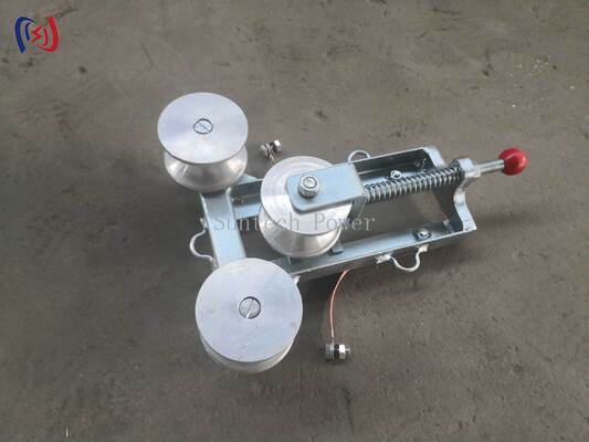 Blocco di messa a terra di corrente massima professionale da 100 A con diametro inferiore di 50 mm e materiale in acciaio fuso per la messa a terra elettrica sicura