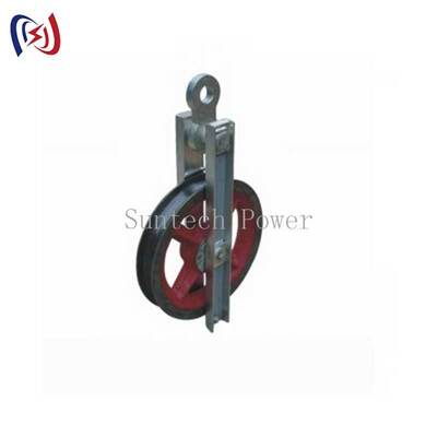 Blocco di rotazione ad alta velocità professionale per cambiamenti di direzione del cavo lisci ed efficienti con fascio a basso attrito e carico nominale di 50KN