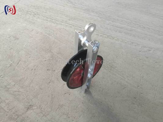 Blocco di rotazione ad alta velocità professionale per cambiamenti di direzione del cavo lisci ed efficienti con fascio a basso attrito e carico nominale di 50KN