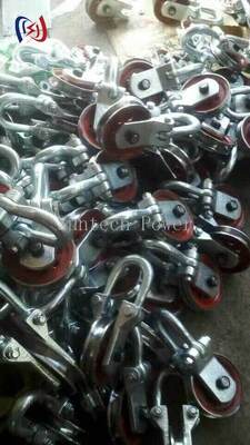 Blocco di punti di sollevamento professionale con carico nominale da 50-80KN e diametro di fascia da 160-190 mm per il sollevamento sicuro della torre di trasmissione