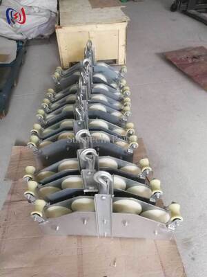 Blocco combinato a quattro fasce con carico nominale di 10KN, raggio di piegatura di R570 e peso di 23,5 kg per sollevamento ad alto vantaggio meccanico