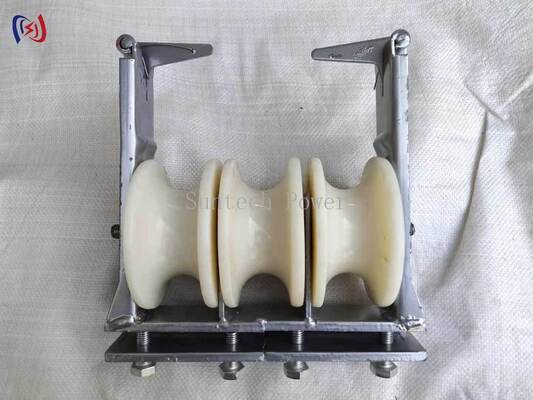 Blocco di stringa a tre fasce per l'installazione di conduttori a fascia con carico nominale di 5KN