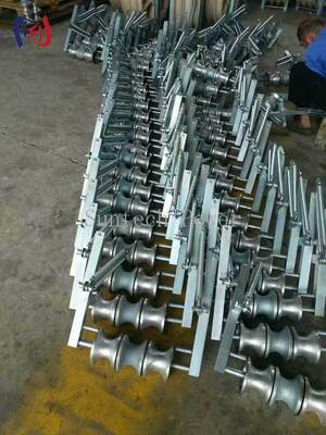 Blocco di stringa a tre fasce per l'installazione di conduttori a fascia con carico nominale di 5KN