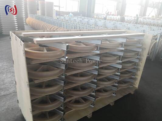 Blocco di stringhe per elicotteri professionali con Φ508×75 fasce e 1-5 fasce per l'installazione di conduttori aerei