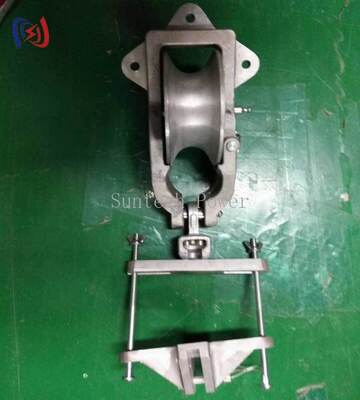 Blocco di stringa universale con un diametro di 178x76 mm e un carico nominale di 10KN per l'installazione di conduttori aerei versatili