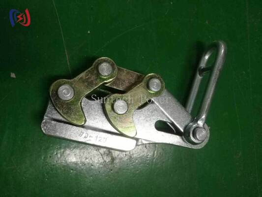 Tenitore di filo di terra a doppia camma professionale con carico nominale da 10-30KN per fili da 11-15 mm e pinza resistente alla corrosione Come Along