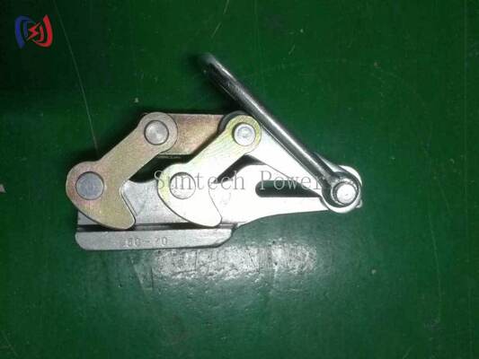 Tenitore di filo di terra a doppia camma professionale con carico nominale da 10-30KN per fili da 11-15 mm e pinza resistente alla corrosione Come Along