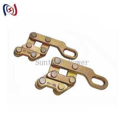 Agganciatore di filo di terra parallelo professionale con carico nominale 10-30KN e 13-26mm Max Open per la tensione simultanea di fili gemelli a terra