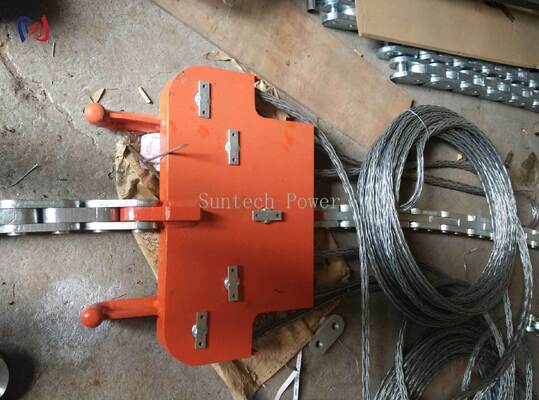 Testata Professionale per Conduttori a Quattro Fasci con Carico Nominale 130-320KN per Geometria Quadrata Precisa e Smorzamento Superiore