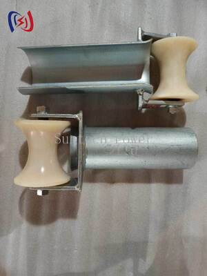 Professional D Series Cable Entrance Protection Roller Previene danni alla giacca del cavo Riduce l'attrito di trazione Costruzione durevole