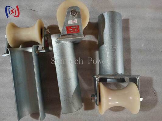 Professional D Series Cable Entrance Protection Roller Previene danni alla giacca del cavo Riduce l'attrito di trazione Costruzione durevole