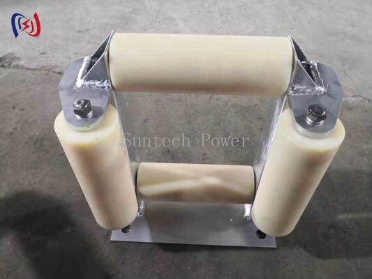 Rullo per cavi con cornice da 20 KN: trazione sotterranea per carichi pesanti da 180 mm