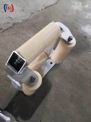 Rullo per cavi con cornice da 20 KN: trazione sotterranea per carichi pesanti da 180 mm