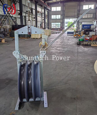 Elicottero Stringing Block per l'installazione di corda guida.