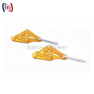10-30KN Carico nominale Lega di alluminio Come Along Clamp con 15-39mm Max Open per la stringa della linea di trasmissione