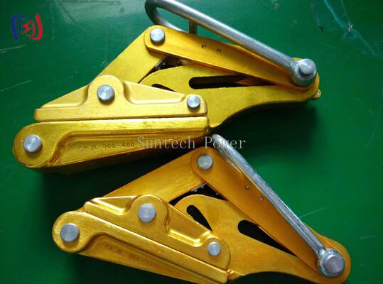 10-30KN Carico nominale Lega di alluminio Come Along Clamp con 15-39mm Max Open per la stringa della linea di trasmissione