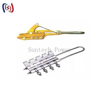 Come Along Clamp 8-20mm di diametro con carico nominale 16-45KN e peso 3.8-5.6KG per la stringa della linea di trasmissione