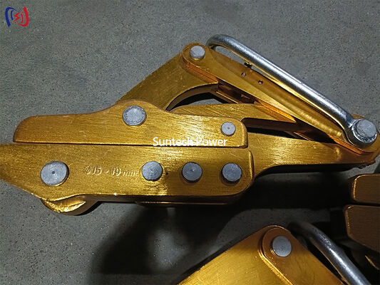 Come Along Clamp 8-20mm di diametro con carico nominale 16-45KN e peso 3.8-5.6KG per la stringa della linea di trasmissione