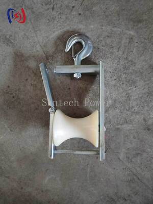 Conductor Stringing Block 200mm Max Cable 5KN Carico nominale per il lavoro di linea aerea