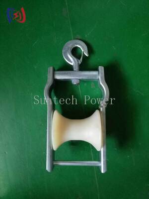 Conductor Stringing Block 200mm Max Cable 5KN Carico nominale per il lavoro di linea aerea