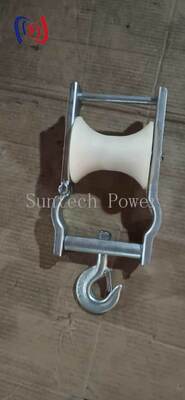 Conductor Stringing Block 200mm Max Cable 5KN Carico nominale per il lavoro di linea aerea