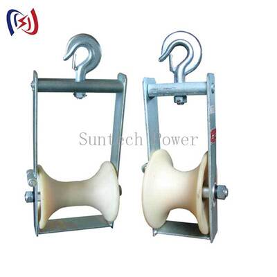 Blocco di stringa del cavo aereo con dimensioni di fascia 120x130 mm e carico nominale di 5KN per conduttore ABC