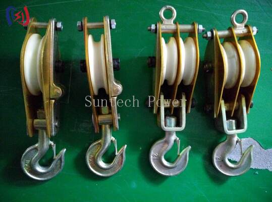 10-100KN Scavo di sollevamento in lega di alluminio con fascia di nylon MC per sollevamento leggero