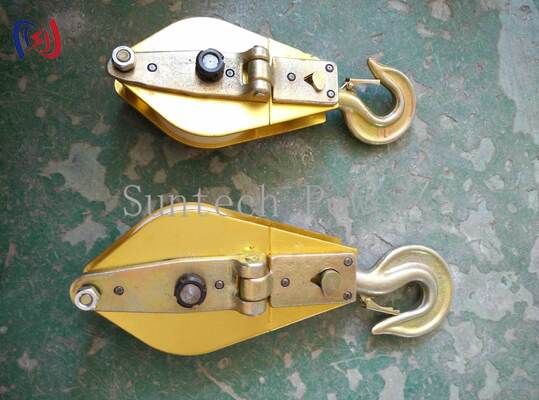10-100KN Scavo di sollevamento in lega di alluminio con fascia di nylon MC per sollevamento leggero