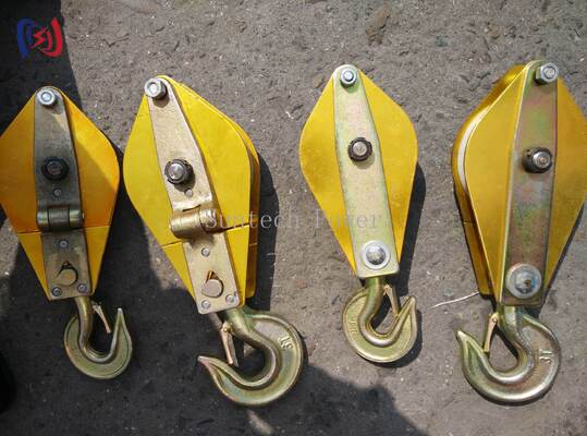 10-100KN Scavo di sollevamento in lega di alluminio con fascia di nylon MC per sollevamento leggero