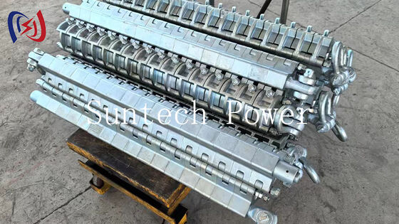 Clampada a presa di conduttore multi-segmento Come Along con carico nominale da 90 a 150KN e coppia di serraggio da 150N.m