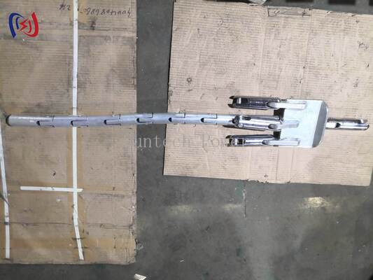 Tavola di testa per conduttore a tre fascicoli con carico nominale da 100 a 180KN Legatura di alluminio di alta qualità e trattamento superficiale anodizzato