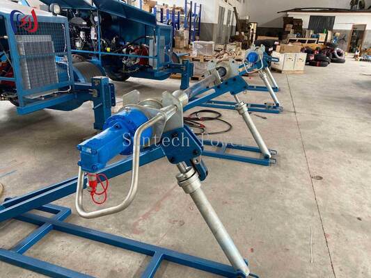Supporto per bobina di conduttore per linea aerea 5000-7000kg 45rpm Supporto per tamburo conduttore