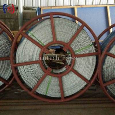 12 Strand Anti Twist Wire Rope 9-42mm 54-817KN Forza di Rottura Sollevamento Stabile